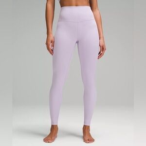 lululemon Size 6 Lavender/Lilac HR Align Leggings 28”